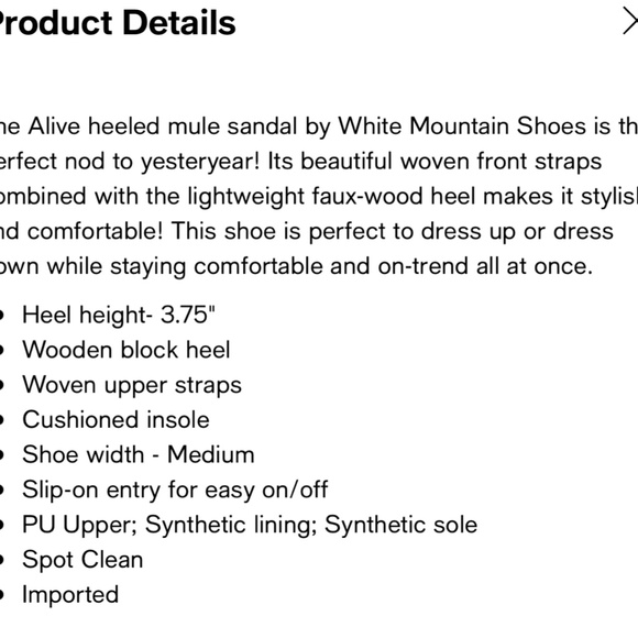 Platform Wood Heel Sandal SZ 10M - Picture 9 of 9